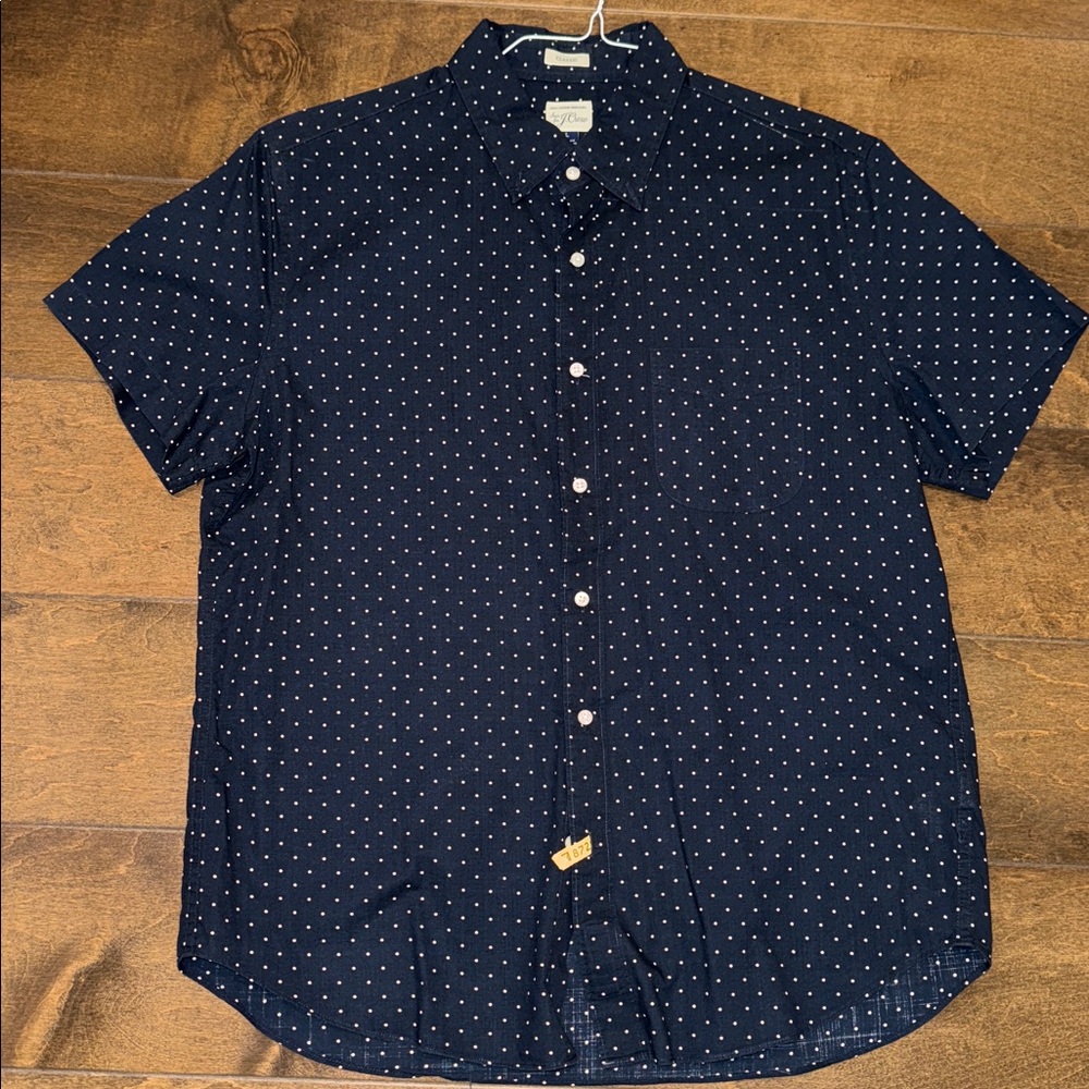 J. Crew Cotton Short Sleeve Shirt